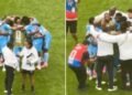 Congo é a 5ª seleção a orar em campo na Copa do Mundo: ‘Não tem vergonha de Jesus’