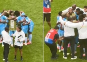 Congo é a 5ª seleção a orar em campo na Copa do Mundo: ‘Não tem vergonha de Jesus’
