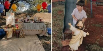 Menino de 6 anos escolhe Jesus como convidado de honra em seu aniversário