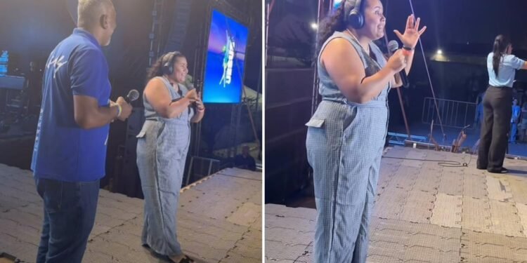 ‘A maior revelação de quem Deus é está na Palavra’, afirma autista na Marcha para Jesus