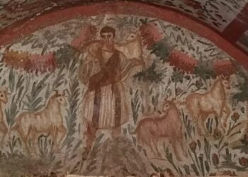 Pintura de Jesus como “Bom Pastor” do século 3 é encontrada na Turquia