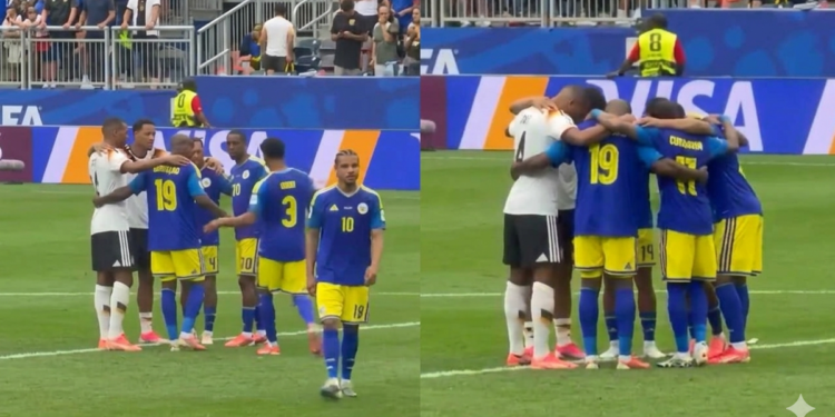 Jogadores de Curaçao e Alemanha oram após jogo na Copa: “Somos cristãos, somos irmãos”
