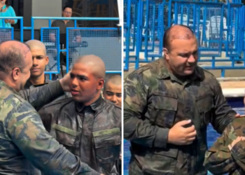 Recrutas da FAB são batizados em Brasília: “Nova vida guiada por Deus”