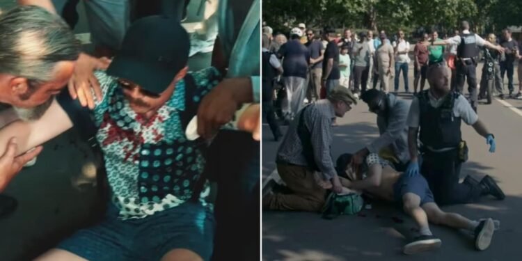 Pregador de rua fica ensanguentado após ser agredido em parque de Londres