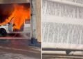 Bíblia é preservada após carro ser destruído por incêndio no Paraná: “Foi a mão de Deus”