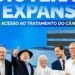 Lula entrega aparelhos de radioterapia em São Paulo
