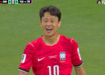 Jogador da Coreia do Sul comemora vitória em jogo na Copa com versículo bíblico