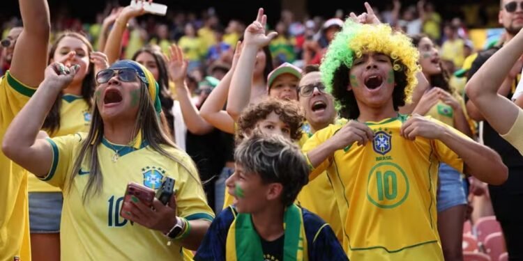Brasil abre o placar com Bruno Guimarães após falha do Egito; acompanhe o amistoso