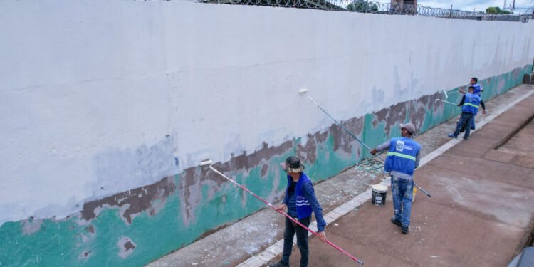Serviços de manutenção e revitalização são realizados pelo governo de RO em escolas estaduais de Porto Velho
