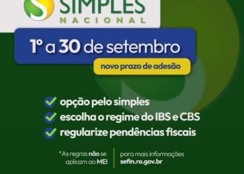Empresas de RO devem ficar atentas às novas regras de adesão ao Simples Nacional para 2027