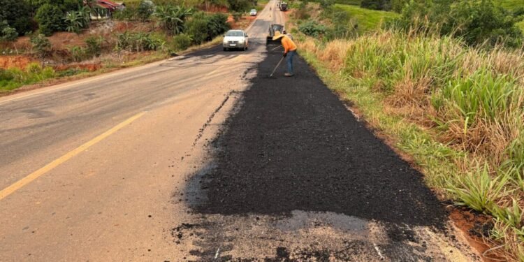 Manutenção da RO-481 é concluída pelo governo de RO e garante mais segurança e trafegabilidade viária