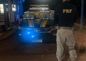 PRF em Rondônia apreende mais de 60 kg de entorpecentes no município de Guajará-Mirim/RO