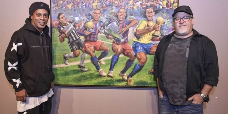 Casa das Rosas, em São Paulo recebe exposição sobre Ronaldinho Gaúcho
