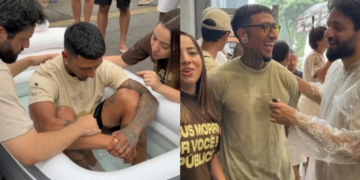 Ateu encontra Jesus e é batizado em evento marcante na Avenida Paulista