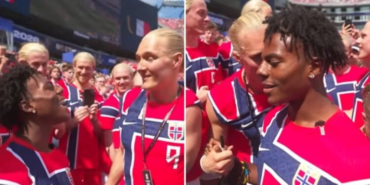 Torcedor da Noruega evangeliza famoso youtuber durante a Copa do Mundo: “Jesus te ama”