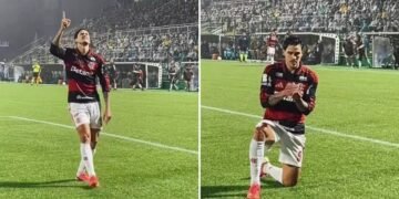 Pedro faz referência ao Salmo 119 após marcar gol na vitória do Flamengo