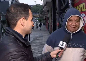 Entrevistado surpreende repórter da Globo: “Culpado é o Lula”