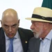 Lula convida Moraes para um café após evento no Planalto