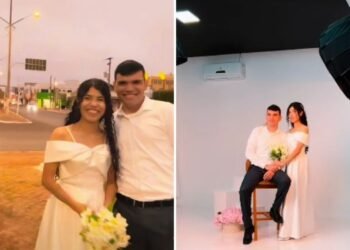 Após orar, fotógrafo presenteia casal com ensaio de casamento gratuito: “Deus mandou”