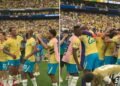 Jogadores do Brasil louvam a Deus após vitória contra Japão: “Obrigado Jesus”