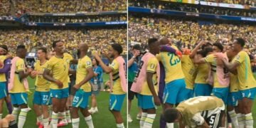 Jogadores do Brasil louvam a Deus após vitória contra Japão: “Obrigado Jesus”