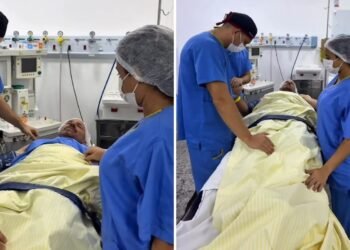 Paciente ora por médicos antes de cirurgia: “Que se cumpra a Tua vontade através deles”