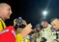 Bombeiros oram após mais de 40 horas de trabalho na Venezuela: “Multiplica nossa força”