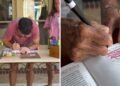 Casal cria tradição de registrar versículos na Bíblia do filho desde o chá de bebê