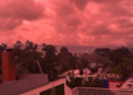 Céu vermelho em Caracas após terremotos chama atenção: “Apocalíptico”