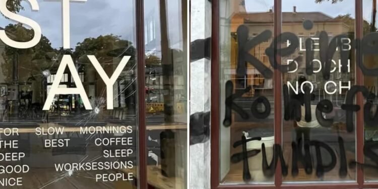 Cafeteria cristã na Alemanha fecha após sofrer 26 ataques de radicais