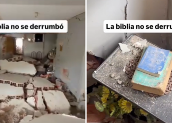 Bíblia permanece intacta entre destroços na Venezuela: “Não sofreu absolutamente nada”