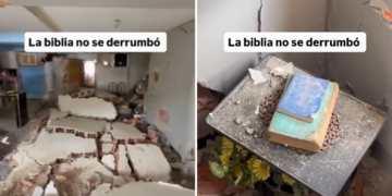 Bíblia permanece intacta entre destroços na Venezuela: “Não sofreu absolutamente nada”