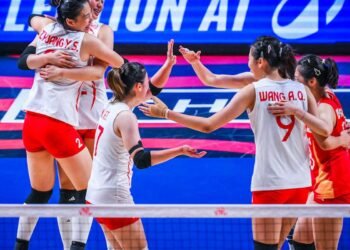 China surpreende EUA e vai à semi da Liga das Nações de vôlei feminino