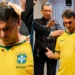 Flávio Bolsonaro recebe oração de líderes cristãos em vídeo