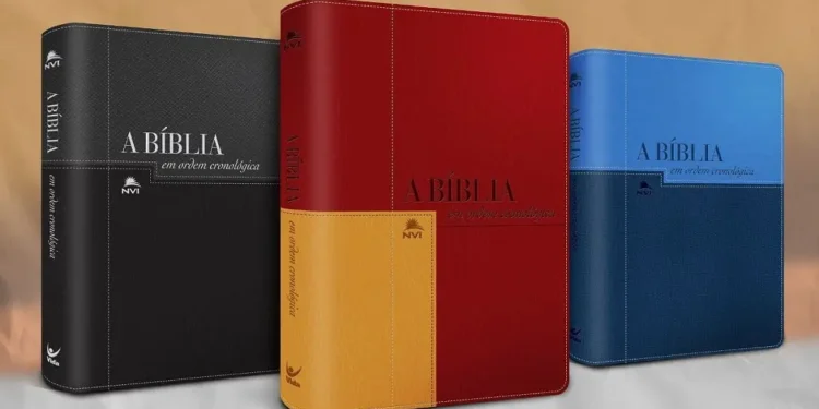 Editora Vida lança Bíblia organizada em ordem cronológica