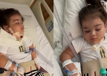 Filha de Cazarré é internada no CTI e mãe pede orações