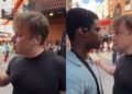 Pregador de rua é intimidado por homem em Londres: “Está latindo como um cão”