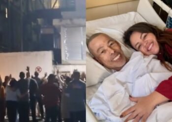Cristãos oram em frente a hospital por pastor com câncer: “A última palavra é do Senhor”