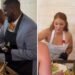 Inspirados por Jesus, noivos servem jantar aos convidados em casamento
