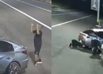 Pai clama a Deus de joelhos enquanto bebê é salvo por policiais em SP