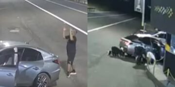 Pai clama a Deus de joelhos enquanto bebê é salvo por policiais em SP