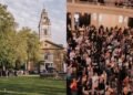 Sob forte calor, mais de 1.500 pessoas fazem fila para culto de oração em Londres