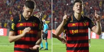Jogador comemora gol com versículo em Libras: “Jesus é a Luz do mundo”