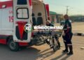 Mulher fica ferida em acidente entre carro e moto na zona leste de Porto Velho