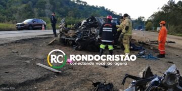 Em busca de saúde, cinco pessoas morrem em acidente na BR-364; veja o vídeo