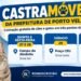 Castramóvel leva castração gratuita a pontos de Porto Velho até domingo