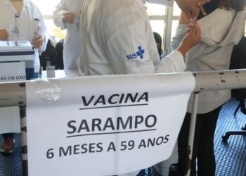 Mais de 795 mil vacinas contra o sarampo foram aplicadas em São Paulo
