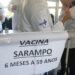 Mais de 795 mil vacinas contra o sarampo foram aplicadas em São Paulo