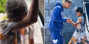 Menina que vendia sacolé recebe ajuda e louva a Deus: ‘Ele me abençoou’