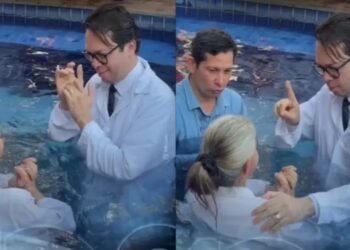 Batismo em Libras emociona fiéis durante celebração no Maranhão